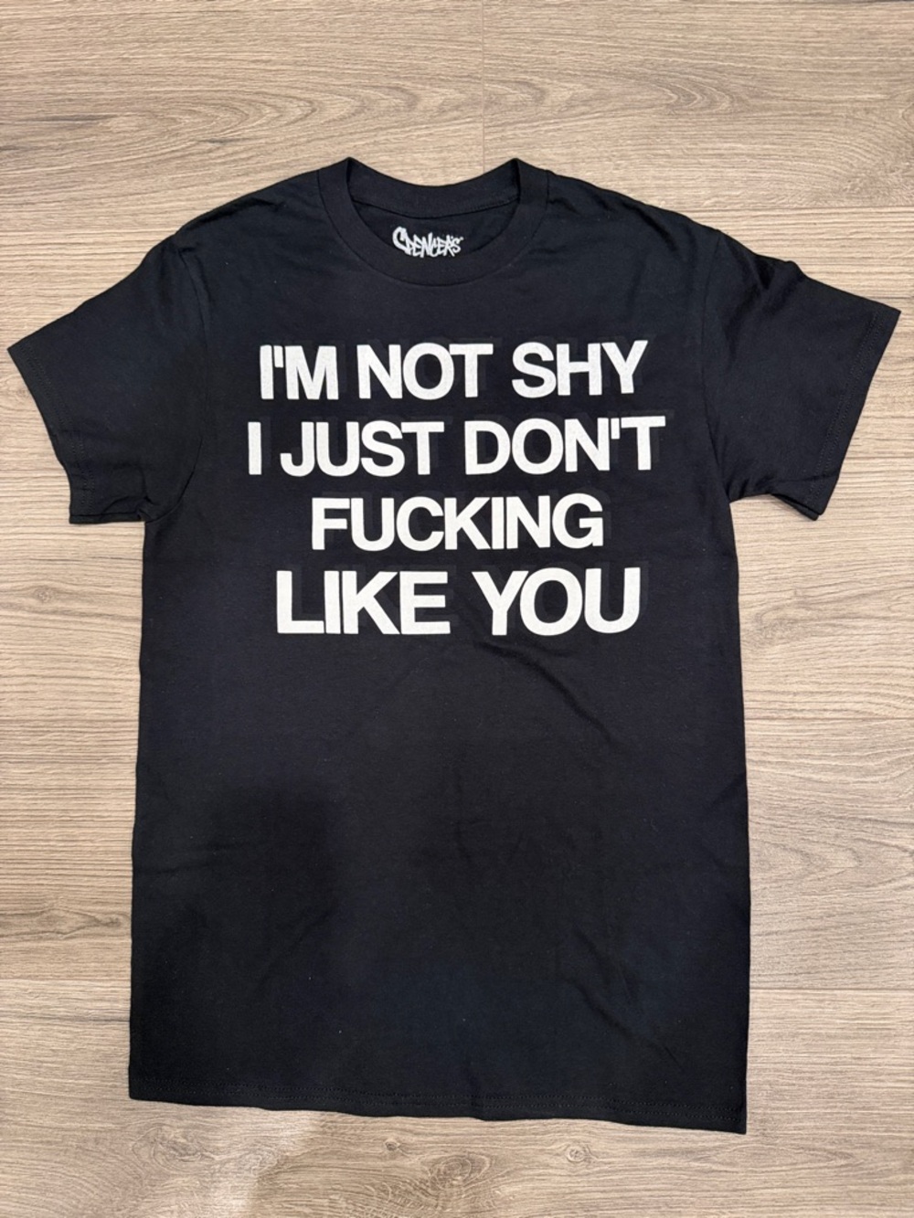 Spencer’s I’m Not Shy I Just Don’t Like You Tee Women’s Size Small